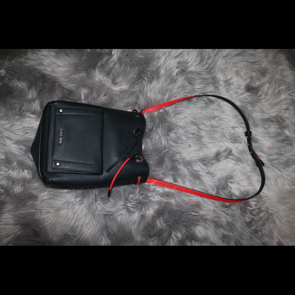 NWOT Calvin Klein Kira Bucket Bag